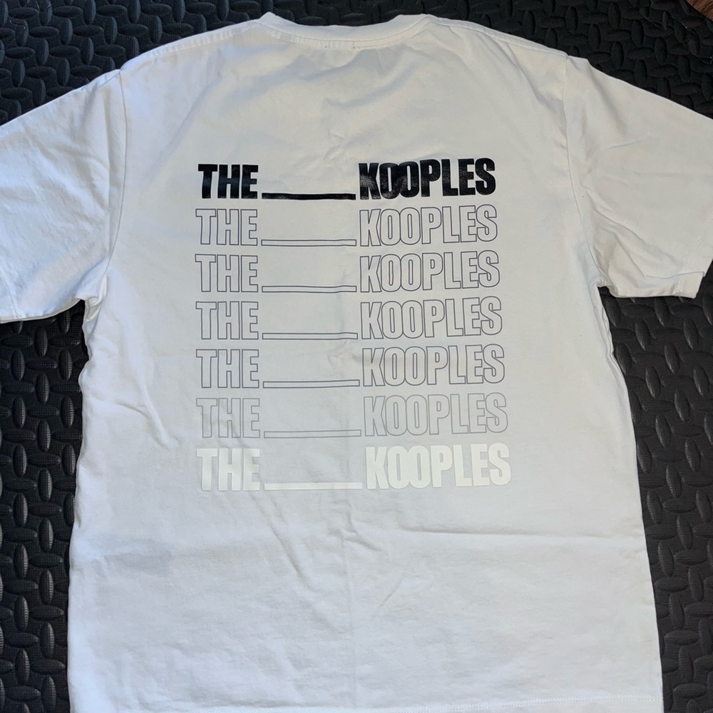 The Kooples Black and White Size (L) T-Shirt Brand New